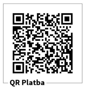 QR platba zapsaný účet Ernestína Velechovská